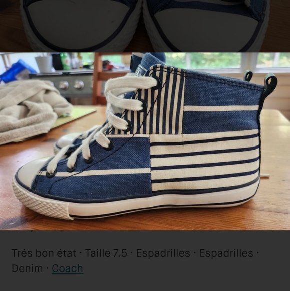 Coach jeans soulier - Picture 3 of 5